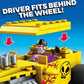 MEGA Hot Wheels Bone Shaker Racecar Building Set with 111 Pieces with Micro Figure Driver Figure, Toy Gift Set for Ages 5 and Up