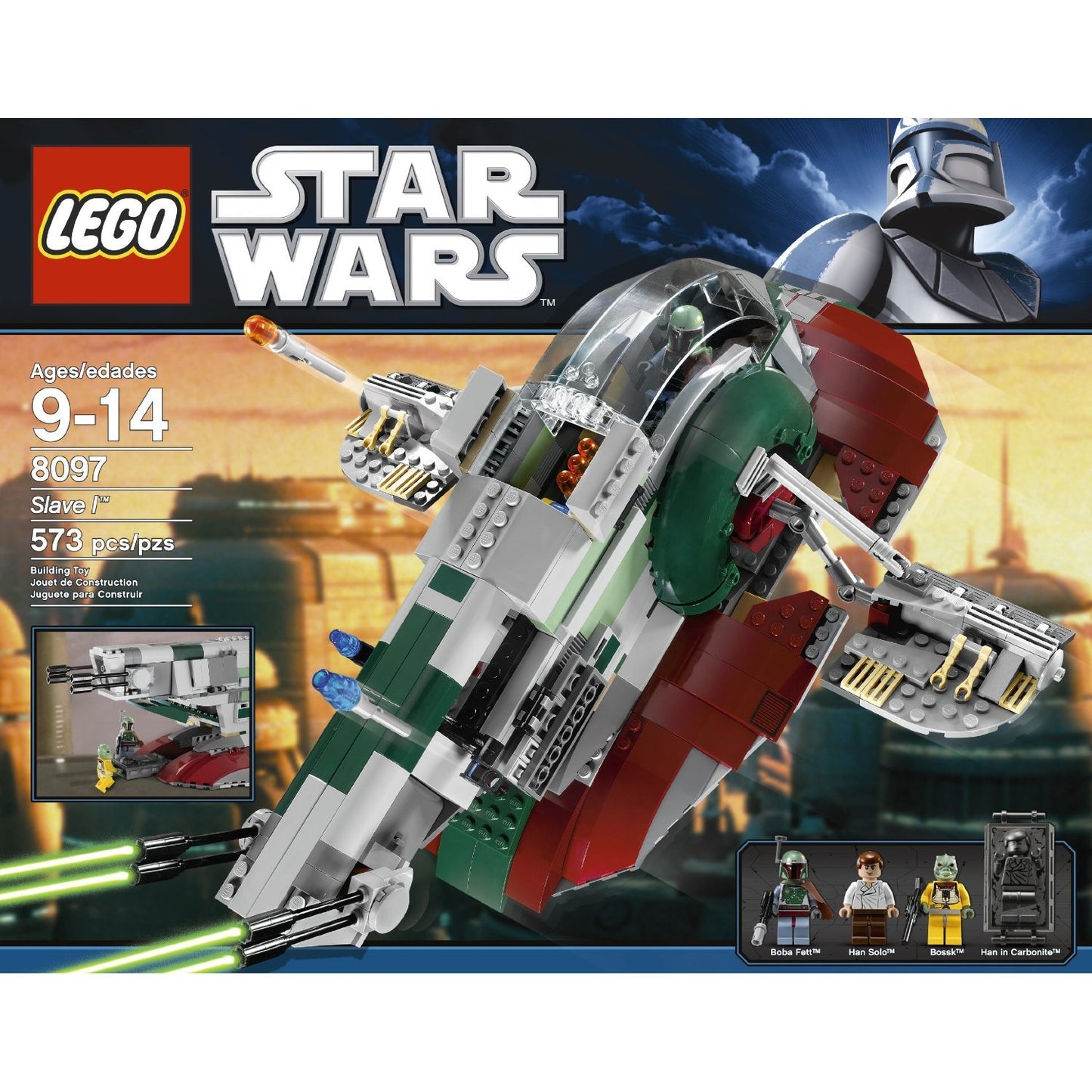 LEGO Star Wars Slave 1 8097 Version 2010 Release