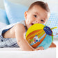 Clementoni Fabric for Babies, Musical Animals, Soft Musical Ball for Crawling, Children 3 Months+, Multicoloured, 17464