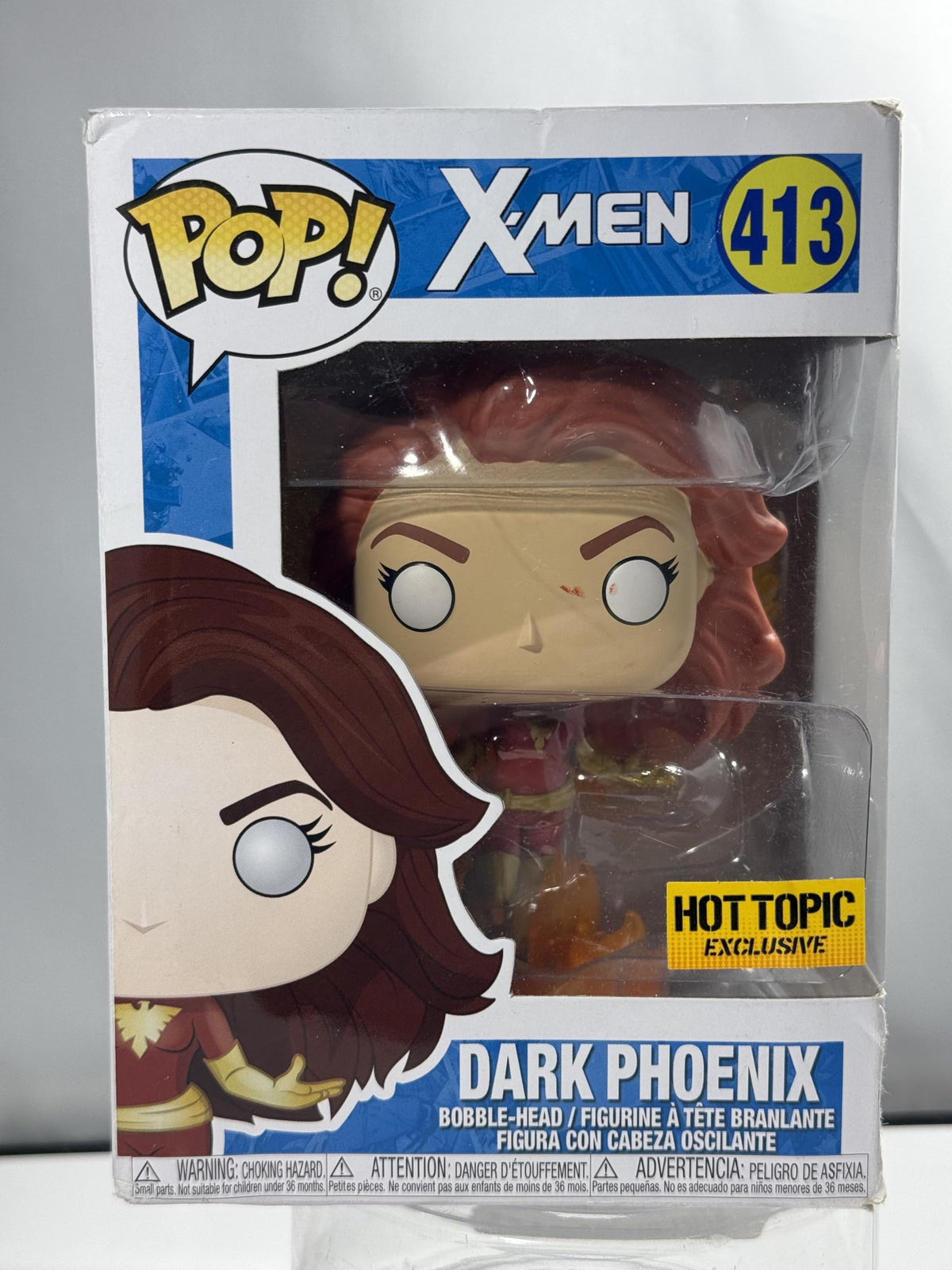 Funko Pop! Marvel: Dark Phoenix Chase (Exclusive) Glow in The Dark