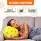 TILTECH Pickleball Pillow - Soft Pickleball-Shaped Decorative Throw Pillow, 12" Sports Cushion for Couch, Bed, Office, Pickleball Players & Fans