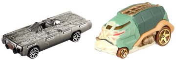 Hot Wheels Star Wars Jabba The Hutt vs. Han Solo in Carbonite Vehicles