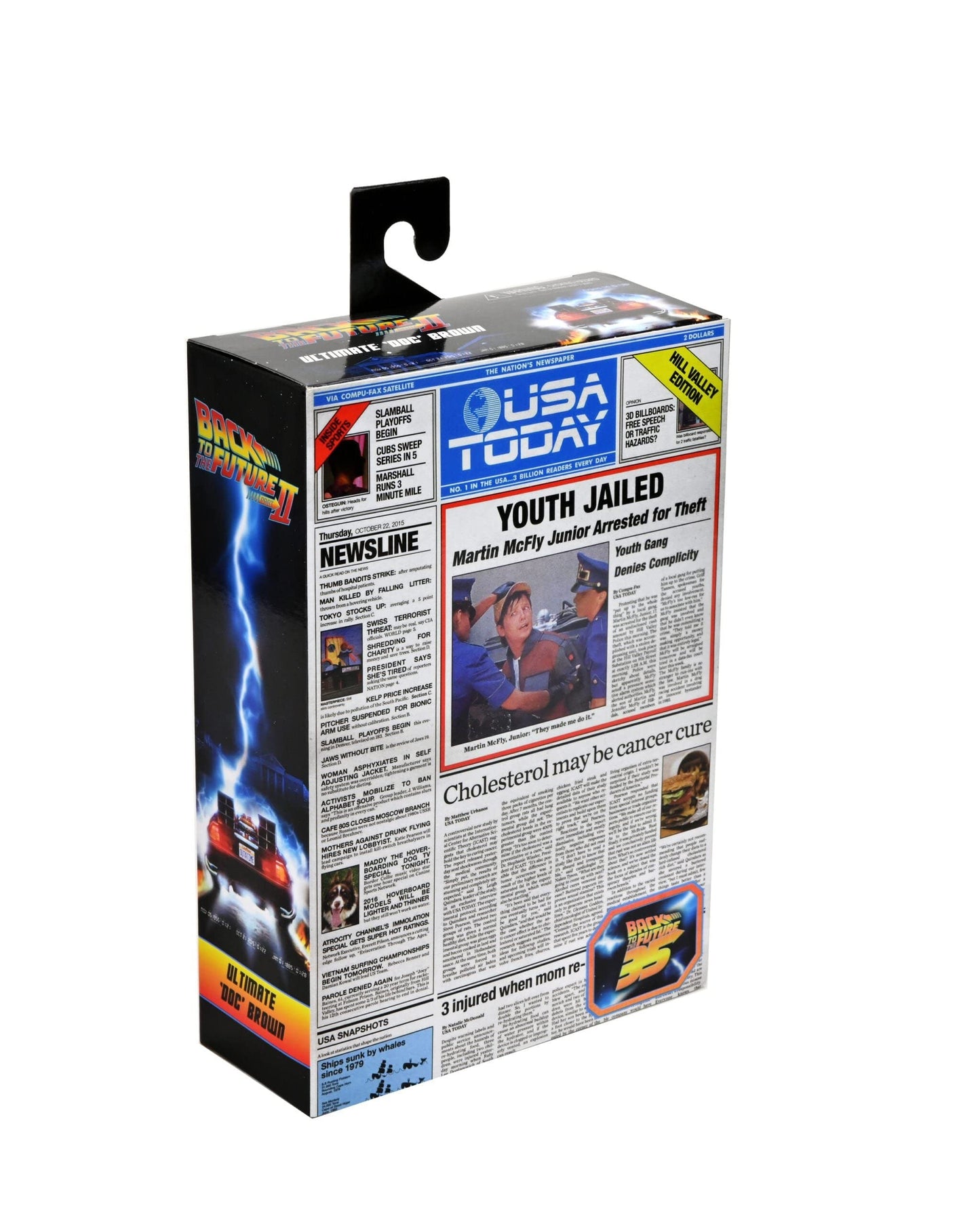 NECA Back to THE Future - Ultimate Doc Brown 2015 - Figurine articulée 18cm
