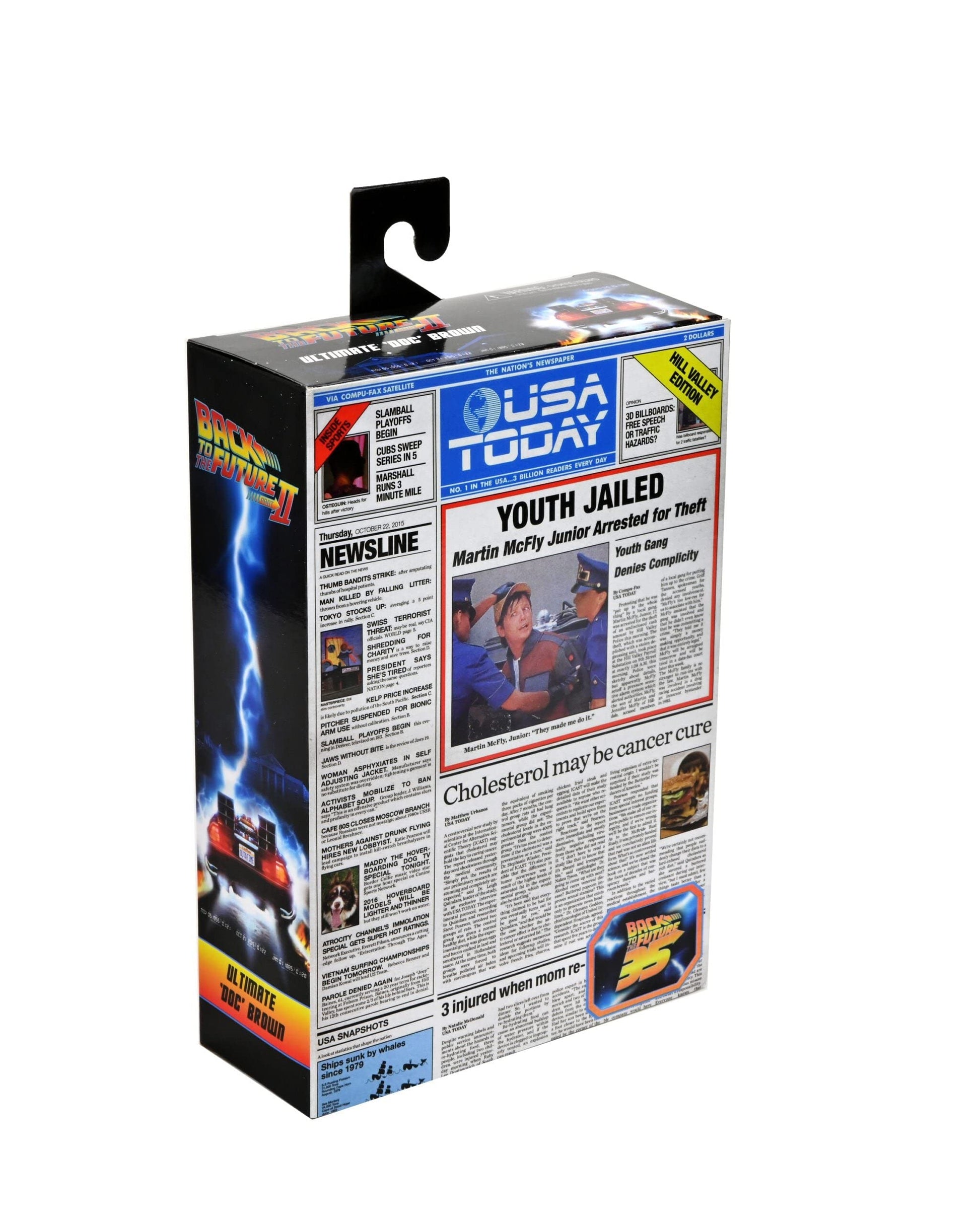 NECA Back to THE Future - Ultimate Doc Brown 2015 - Figurine articulée 18cm