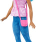 Barbie Fashionista Petite Doll with 2 Additional Outfits