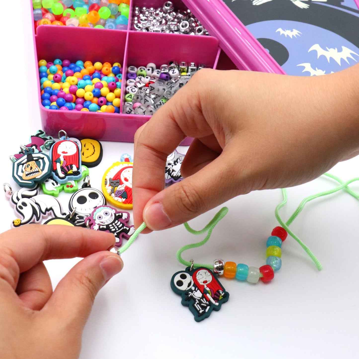 Tara Toys Nightmare Before Christmas Glow in The Dark Jewelry Activity Set