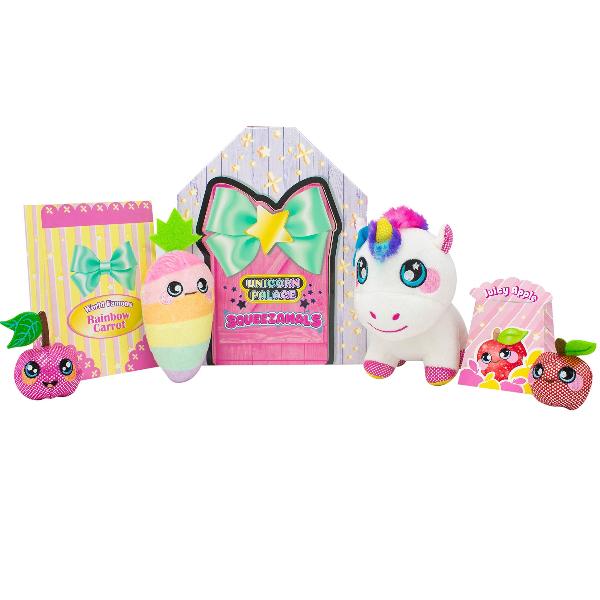Squeezamals Plush Unicorn Palace