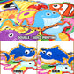 Sea Animals Lacing Cards Sewing Cards For Kids 12 Pack Shark Whale Ocean Theme Party Decor Double Sided Cardboard Lacing Playing Games for Preschool