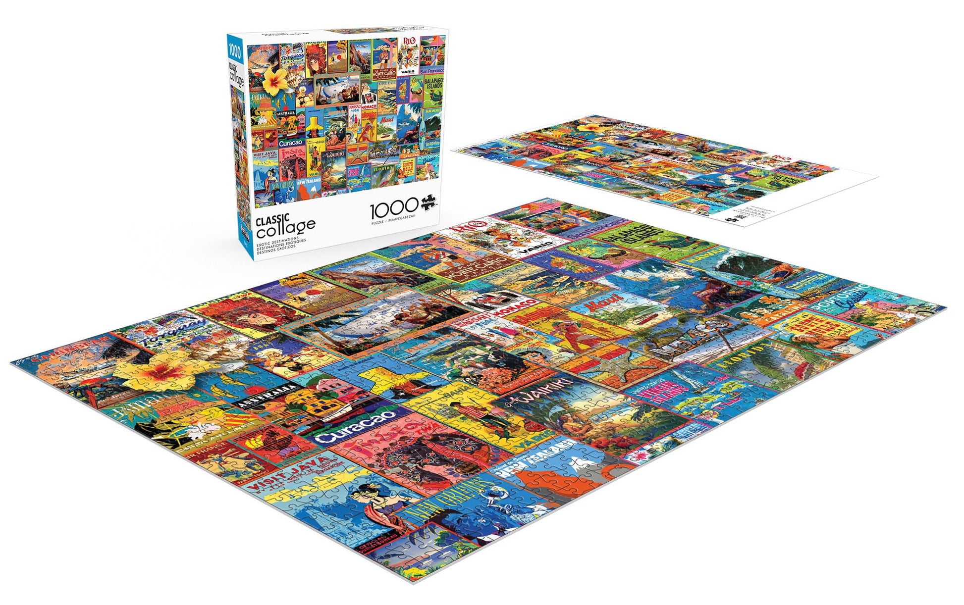 Buffalo Games - Exotic Destinations - 1000 Piece Jigsaw Puzzle for Adults