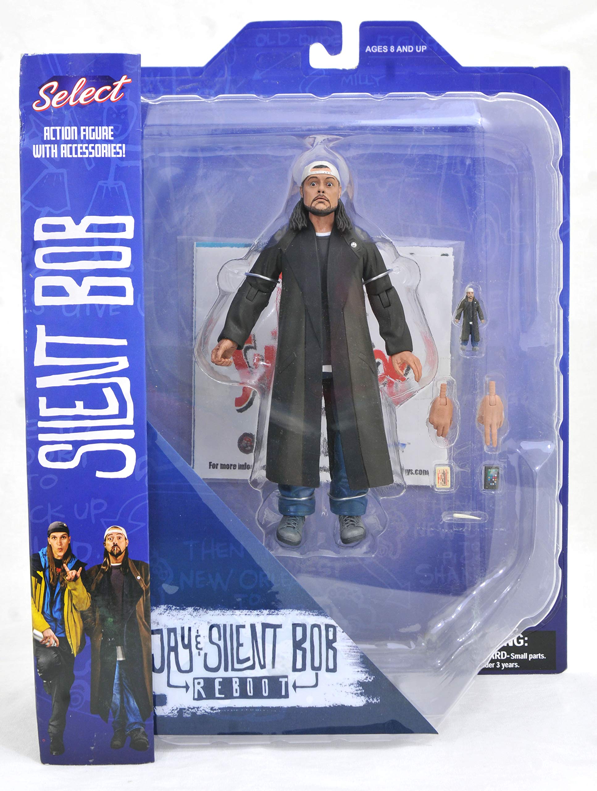 Jay & Silent Bob Reboot: Bob Action Figure, Multicolor