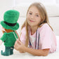 illuOKey Leprechaun Plush Doll Toy for Kids, St Patricks Day Decorations, 16 Inches
