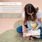 Taf Toys Busy Book for Toddlers 1-3 - Montessori Toys for 1 2 Year Old Boy Girl Birthday Gifts - Busy Book with Zippers, Buckles, Laces - Educational