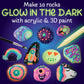 Creativity for Kids Rock Painting Kit - Glow in the Dark Rock Kit: Crafts for Kids, Painting Rocks Arts and Crafts, Kids Gift (Ages 6+)