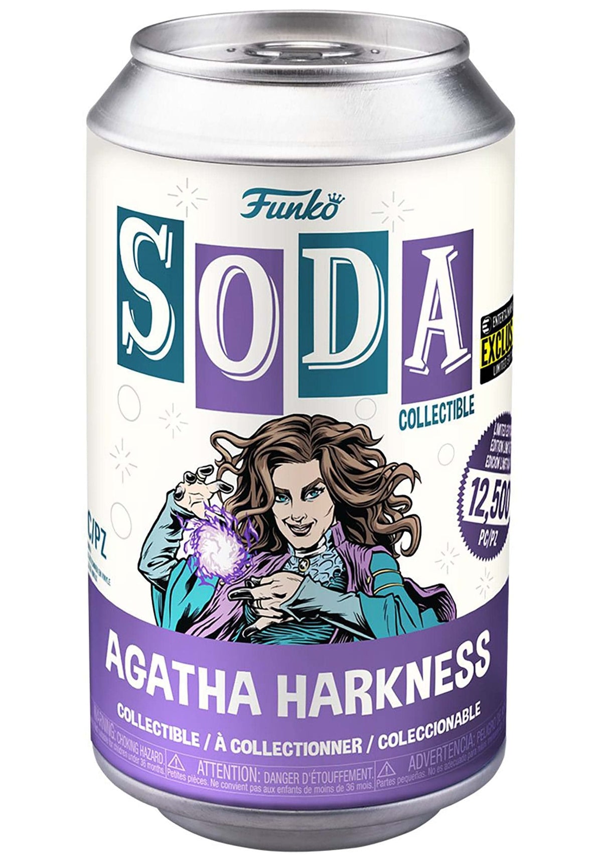 Funko Soda: WandaVision Agatha Vinyl Soda Figure (W/Chase) Exclusive