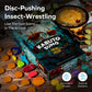 Allplay Kabuto Sumo Board Game | Family-Friendly Beetle Wrestling Strategy Game | 2-4 Players, Fast 15-20 Min Rounds, Wooden Pieces, Fun Tactical