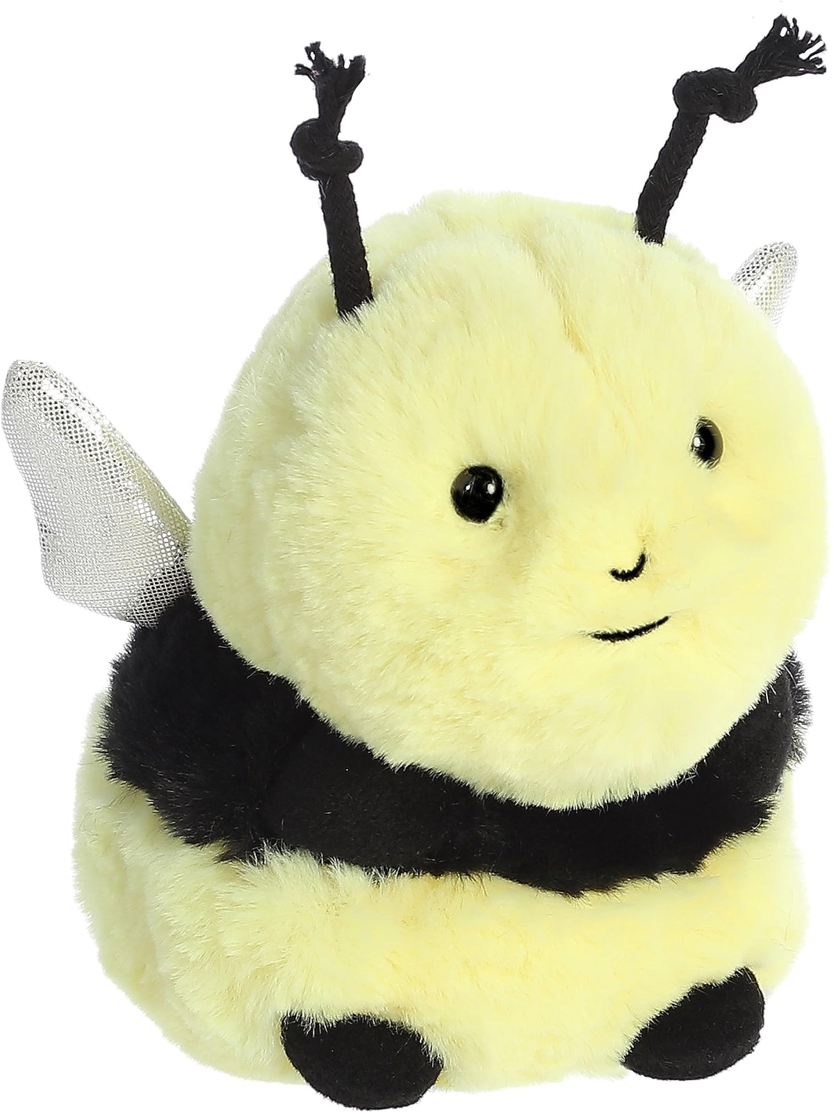 Aurora Rolly Pet 5" Bee Happy Playful Stuffed Animal