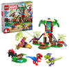 LEGO Marvel Spidey and His Amazing Friends Spidey and Gobby's Raptor Battle at Tree House HQ - Dinosaur Building Toy for Kids, Boys and Girls, Ages 4+