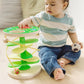 Melissa & Doug Rollables Treehouse Twirl Infant and Toddler Toy (3 Pieces) - FSC Certified