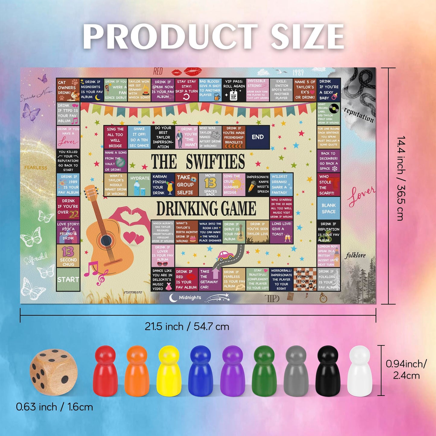 SKZOHROT Drinking Games Set, Fun Party Game for Adults and Groups