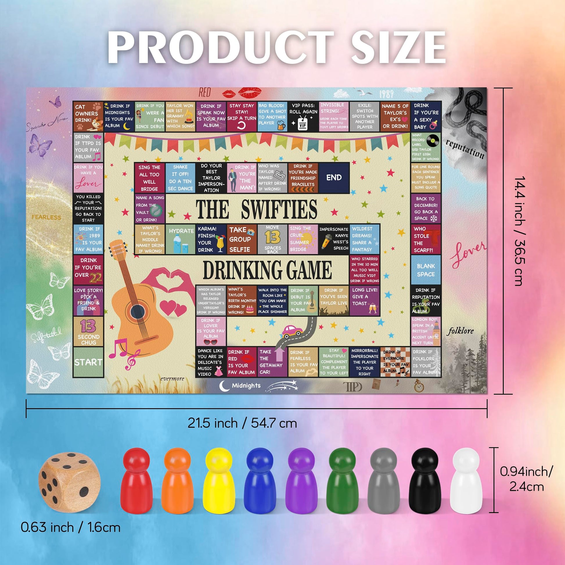 SKZOHROT Drinking Games Set, Fun Party Game for Adults and Groups