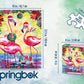 Springbok Festive Flamingos 500 Piece Jigsaw Puzzle for Adults