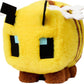 Mattel Minecraft Plush Toy, Bee Soft Doll Inspired by A Minecraft Movie Character, 8-inch Collectible