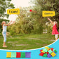 20 PCS Colorful Nylon Bean Bags for Tossing for Kids & Family Fun Outdoor Games
