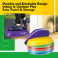 SmartYeen Stepping Stones for kids,8/12 PCS Durable Non-Slip Balance Stones Indoor Outdoor toys for toddlers develope Kids Balance and Coordination