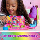 DreamWorks GABBY'S Dollhouse Celebration Party Bus, Transforming Playset with Gabby & DJ Catnip Toy Figures & Dollhouse Accessories, Kids Toys