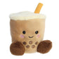 Aurora® Adorable Palm Pals™ Milky Tea Boba™ Stuffed Animal - Fun Collectible Plush for Kids and Adult Collectors - Perfect for Decorating Rooms