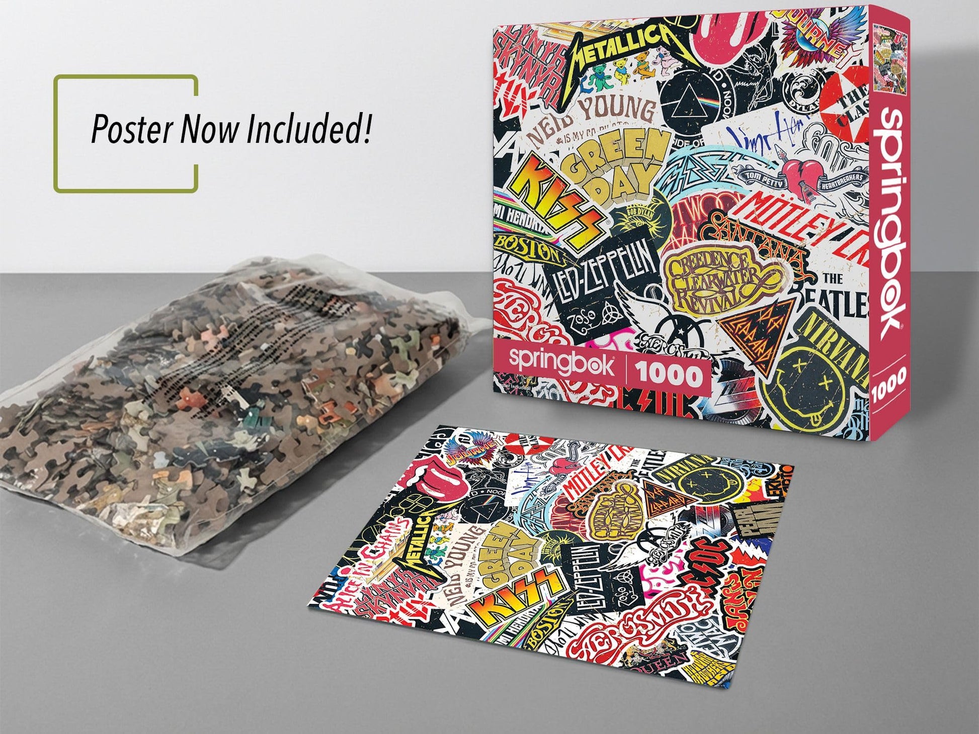 Springbok Rock & Roll 1000 Piece Jigsaw Puzzle for Adults