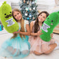 Sprinqdawin Emotional Plush Pickle-20” Pickle Stuffed Animal,Plushies Cucumber Stuffed Animal with Positive Warm Words,Kawaii Plush Toy Kids Birthday
