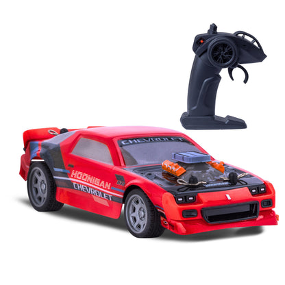 Flybar Hoonigan Chevy Camaro Remote Control Car - Toy Cars, Drift RC Cars for Boys Age 8-12, 3,7 V, 2.4GHz, 150ft Range, 1:32 Scale, 6mph Speed