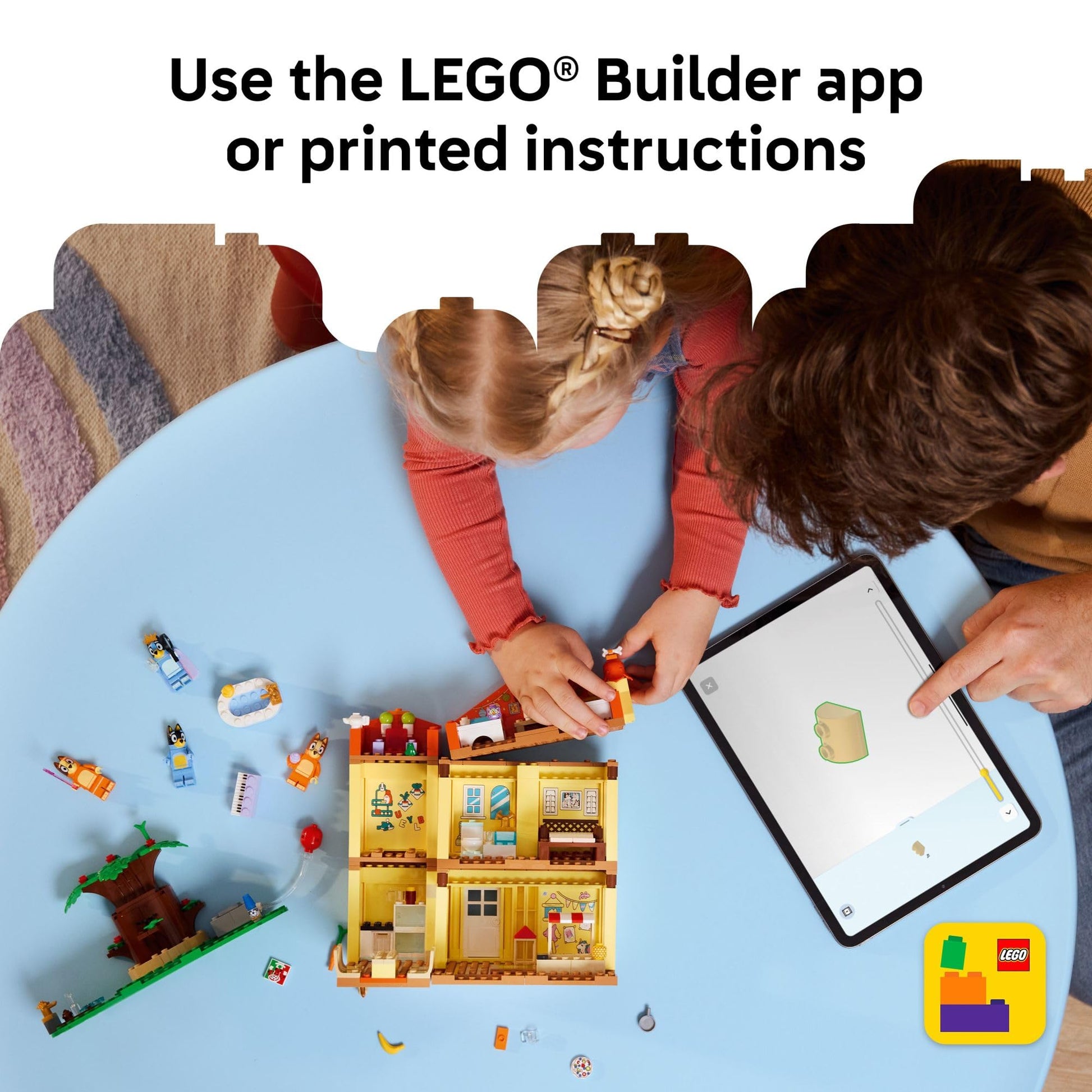 LEGO Bluey: Bluey’s Family House - Toddler Toy for 4 Year Old Boys and Girls - House Playset Includes 6 Popular Characters - Great Birthday Gift Idea