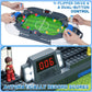Mini Foosball Table Game for Kids Electronic LED Scoreboard Soccer Game Set Gifts Boys Toy Football Games Board Indoor Sports Game Birthday Gift 3 4 5