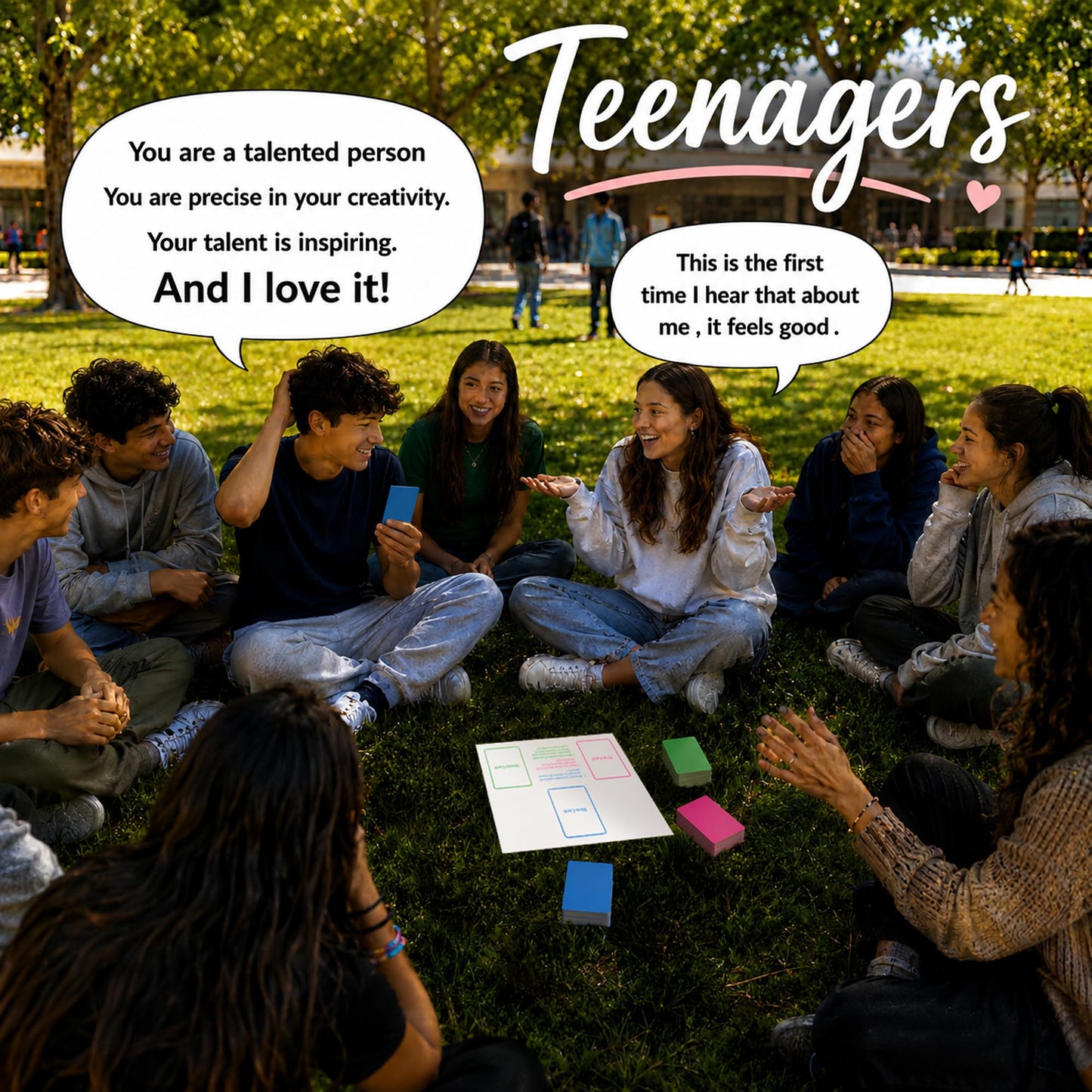 Tavion Empowering Conversations - A Card Game Tool for Genuine Connections