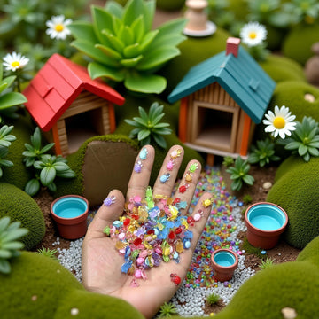 100 Pcs Colorful Resin Turtles for Crafts Dollhouse Miniatures,Mini Resin Turtles Toy,Mini Animals,for DIY Craft Garden?Landscape?DollhousePotted
