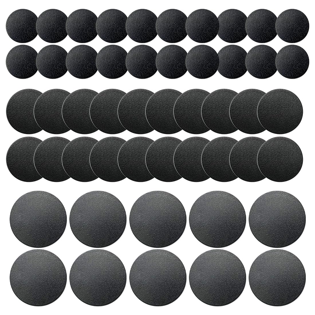 NC EBCO 50Pcs Mix Round Plastic Model Bases 25mm/32mm/40mm for Gaming Miniatures or Wargames Role Playing Board Game Figure Toy