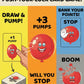 Pumped Up Card Game - Push Your Luck Balloon Card Game for Kids and Adults - Fun Family Game Night Party Games for Ages 8+ - 2-6 Players, 15 Min