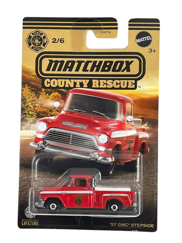 Matchbox County Rescue '57 G-M-C Stepside 2/6 Truck