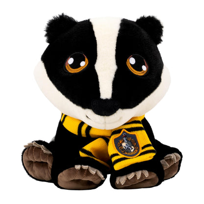Jazwares Warner Bros. Discovery Harry Potter 10-Inch Hufflepuff Badger Plush - Super-Soft and Huggable Plush Toy - Official Licensed Plush - All Ages