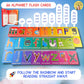 Phonics Flash Cards with Video Lessons for Ages 2-6 Years - Fantastic Alphabet Flash Cards Kindergarten - Engaging ABC Cards for Preschool