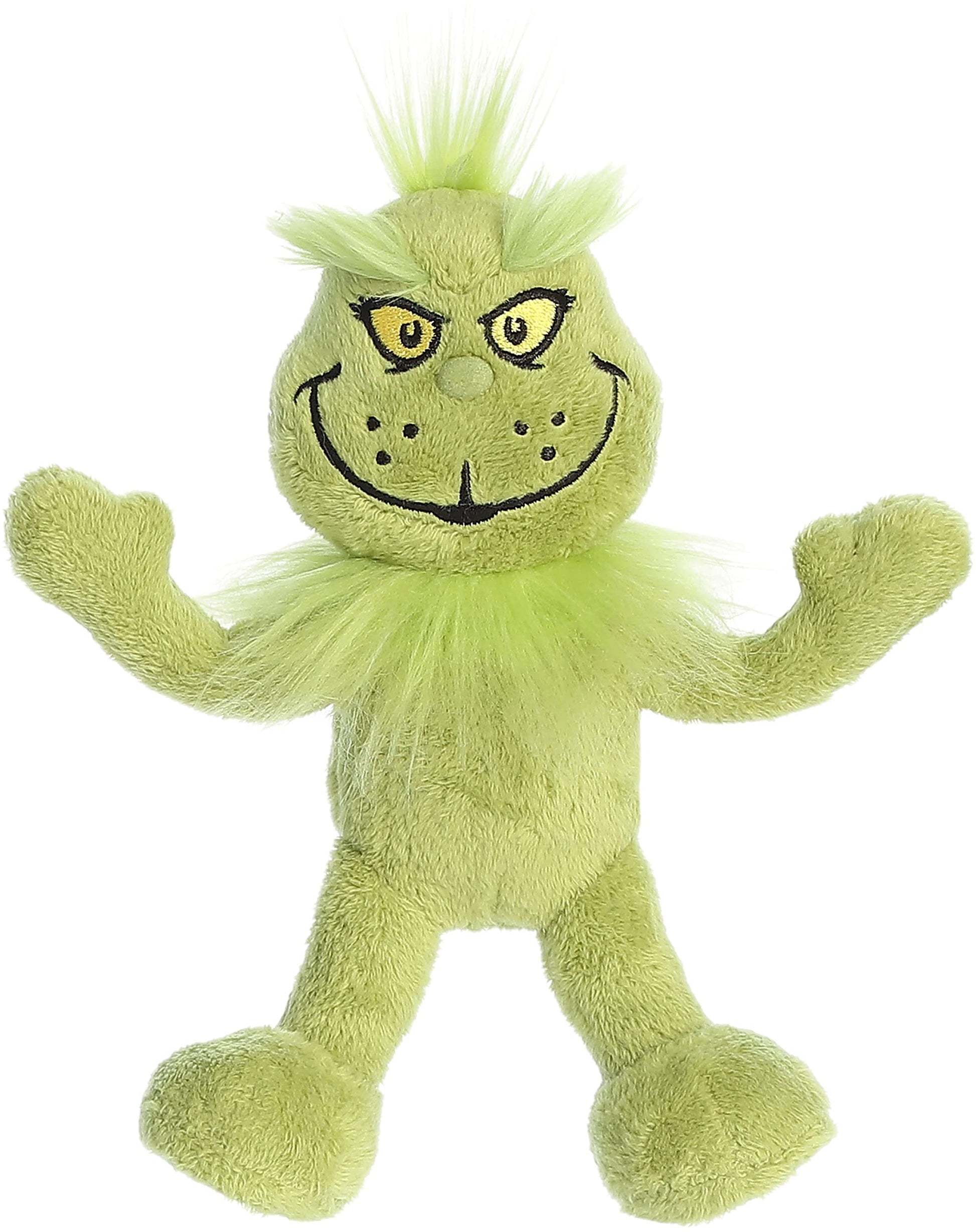 Aurora® Whimsical Dr. Seuss™ Grinch Armature Stuffed Animal - Officially Licensed Plush for Imaginative Play - Perfect for Kids and Adults - Green 7