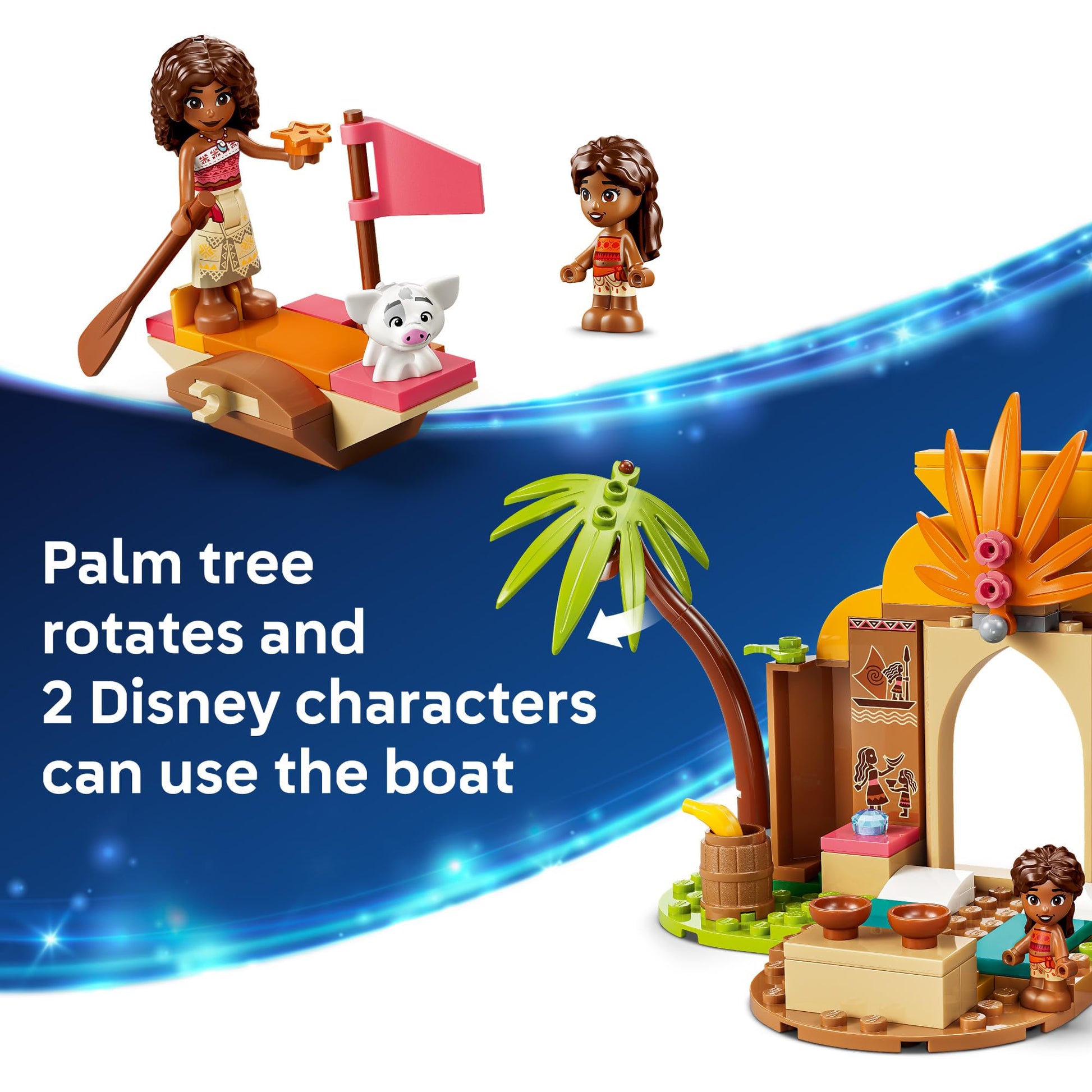 LEGO Disney Moana Village House & Boat 43282