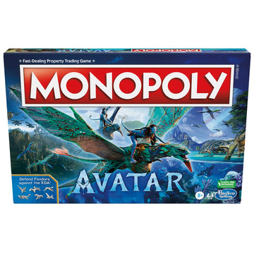 Monopoly: Avatar Edition Board Game for Ages 8 and Up, Family Games for 2 to 6 Players, Kids Games