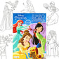 Disney Princess Coloring Book and Sticker Activity Set for Kids - Bundle with Princess Books, Princess Imagine Ink, Stickers, and More - Featuring