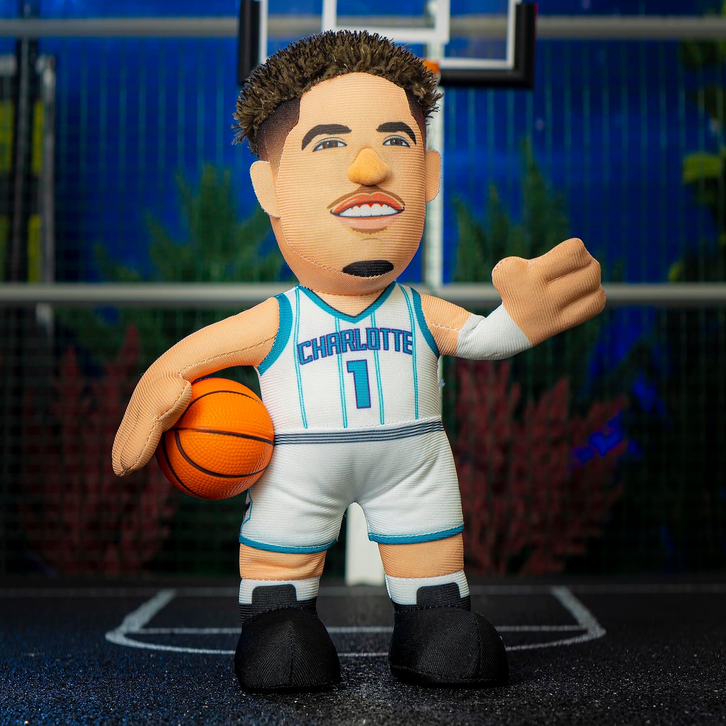 Bleacher Creatures Charlotte Hornets LaMelo Ball 10" Plush Figure - A Superstar for Play Or Display