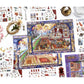 ZAYALI Large 3D Sticker Scene Book for Adults & Teens, DIY Isometric House Scenes, Large Build-Your-Own Room Sticker Set, Relaxing Sticker Therapy Art