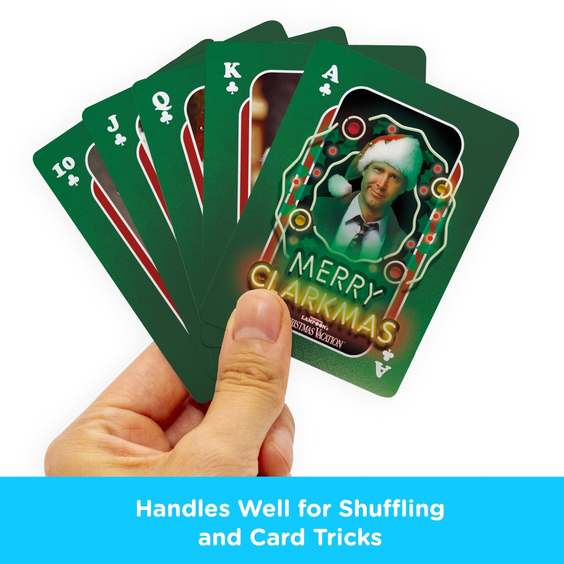 AQUARIUS Christmas Vacation Playing Cards - Christmas Vacation Themed Deck of Cards for Your Favorite Card Games - Officially Licensed National
