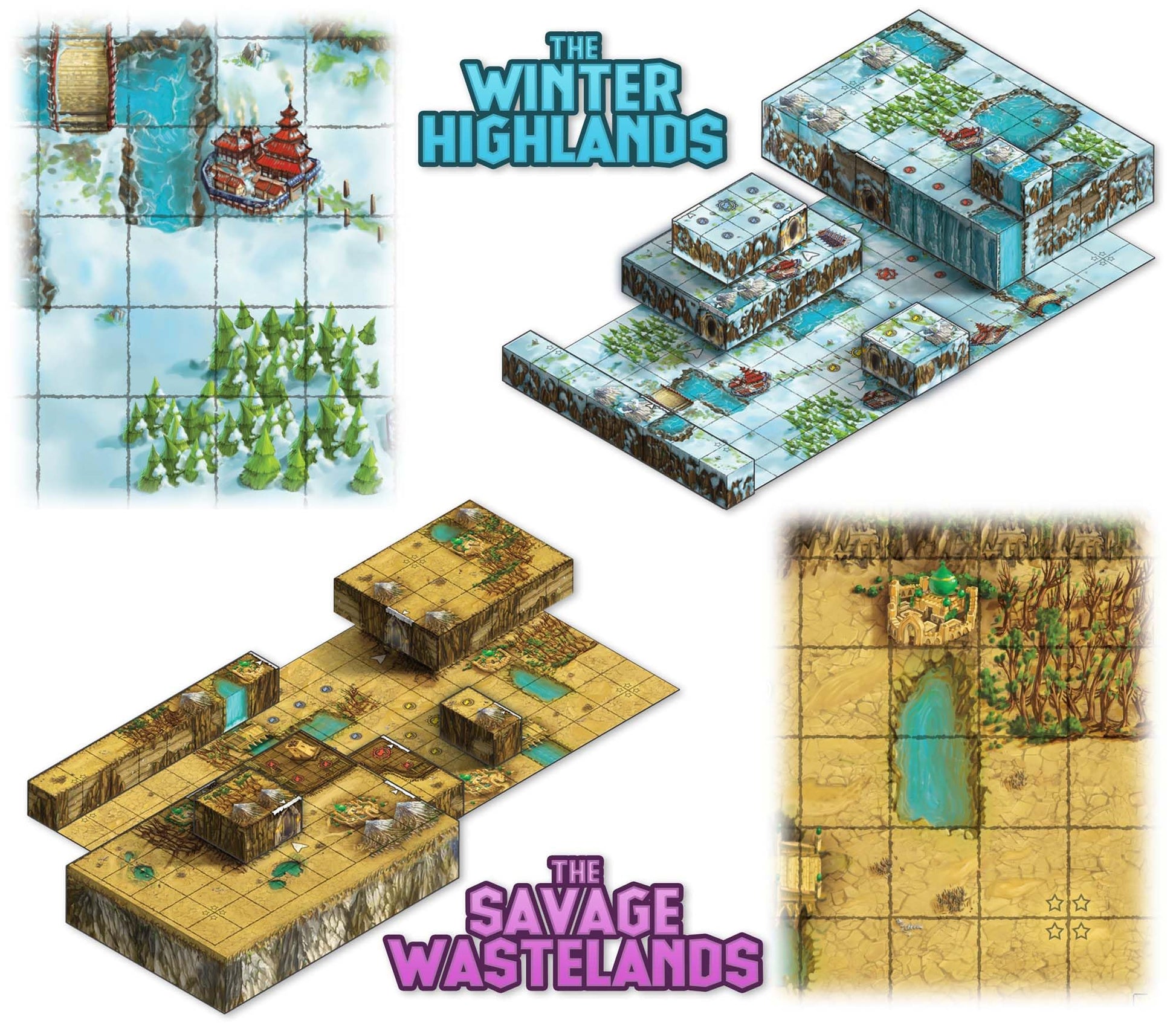 Gamelyn Games Map Pack: Tiny Epic Tactics